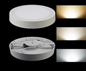 Round Surface Mounted LED Panel